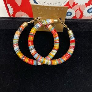 Plunder Multicolor Hoop Earrings